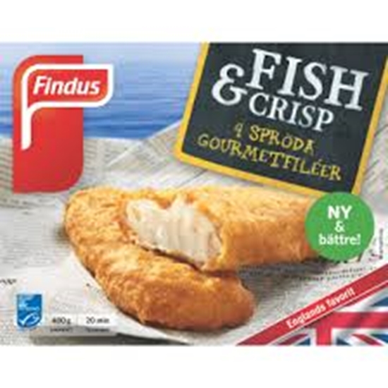 Picture of FINDUS FISH&CRISP FILLET 480GR